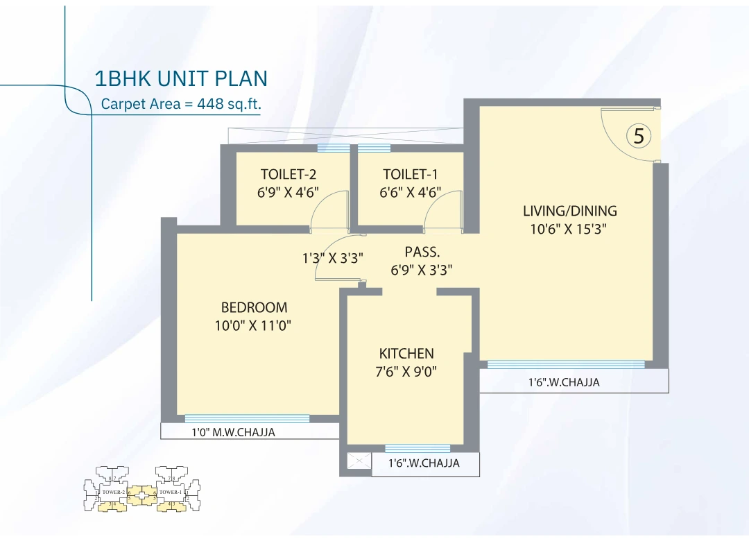 Westcenter Kandivali floorplan